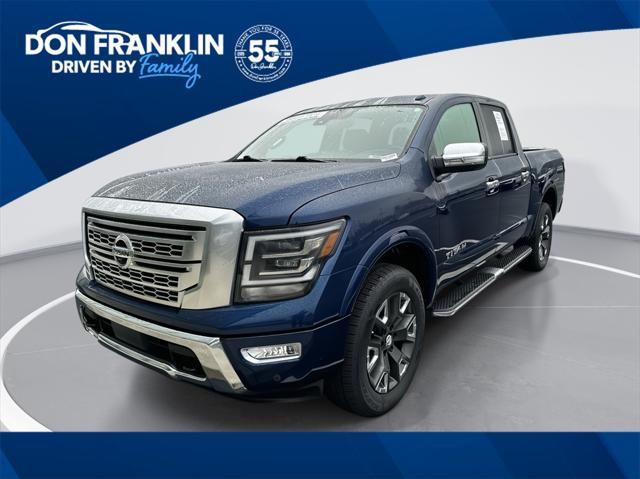 used 2021 Nissan Titan car, priced at $38,800