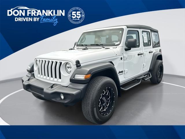 used 2022 Jeep Wrangler Unlimited car, priced at $31,683