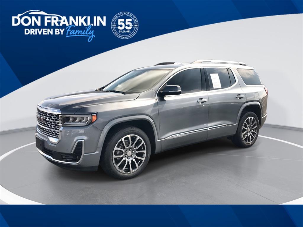 used 2020 GMC Acadia car, priced at $23,900