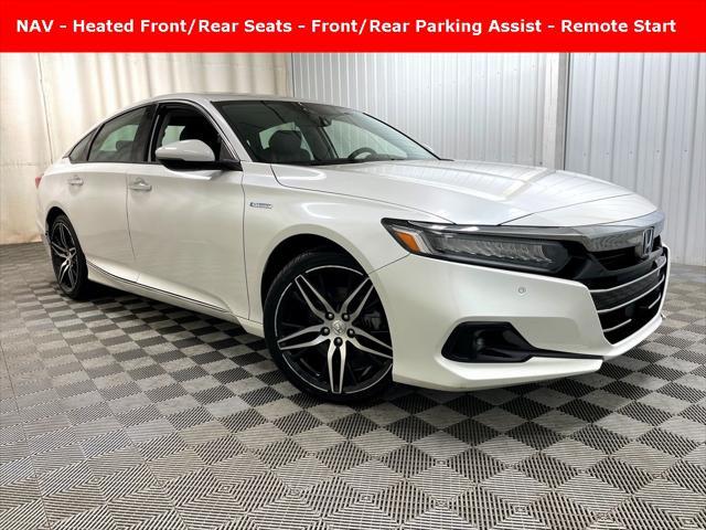 used 2022 Honda Accord Hybrid car, priced at $27,495