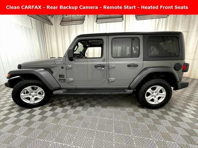 used 2021 Jeep Wrangler Unlimited car, priced at $23,995