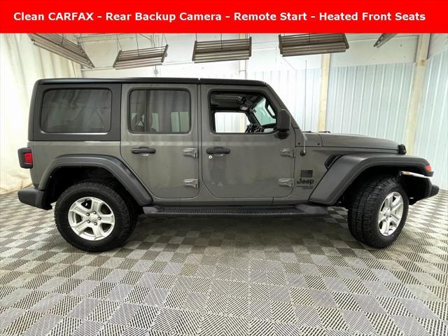 used 2021 Jeep Wrangler Unlimited car, priced at $23,995