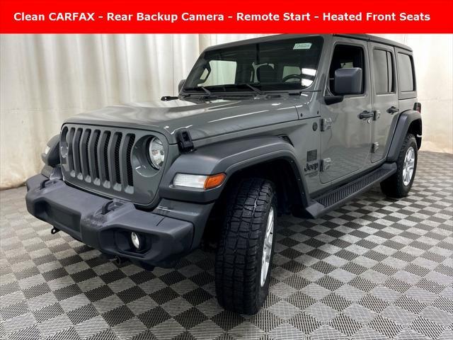 used 2021 Jeep Wrangler Unlimited car, priced at $23,995