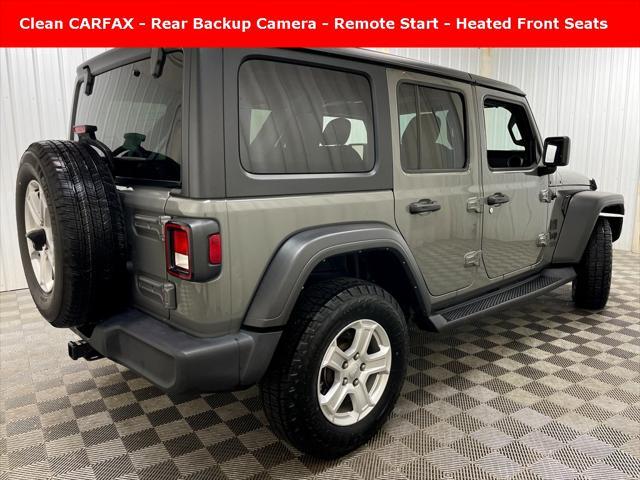 used 2021 Jeep Wrangler Unlimited car, priced at $23,995