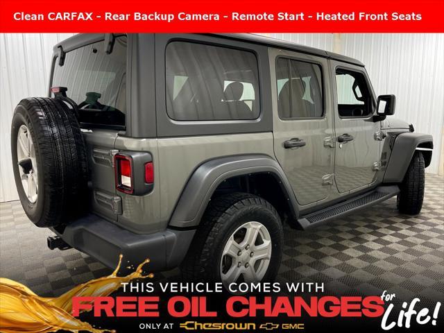 used 2021 Jeep Wrangler Unlimited car, priced at $30,495