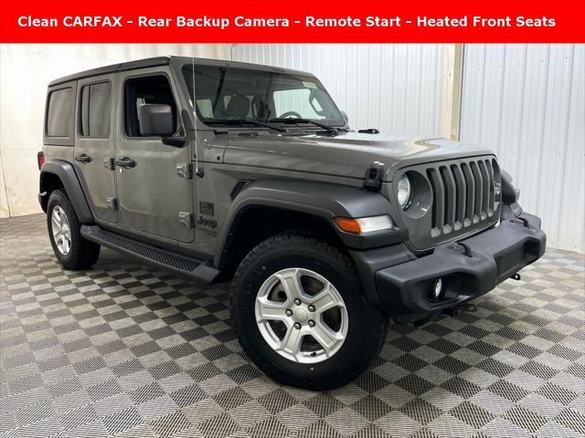 used 2021 Jeep Wrangler Unlimited car, priced at $23,995