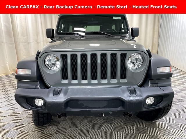 used 2021 Jeep Wrangler Unlimited car, priced at $23,995