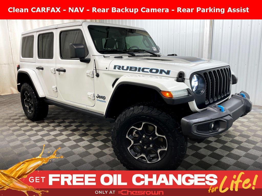 used 2021 Jeep Wrangler Unlimited 4xe car, priced at $28,349