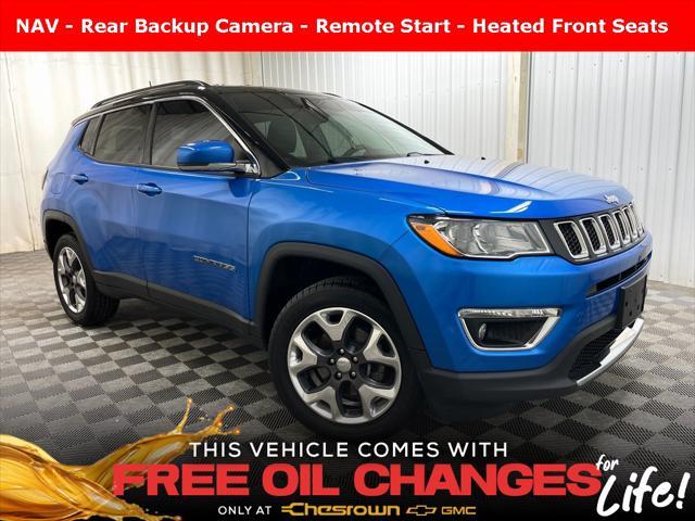 used 2018 Jeep Compass car, priced at $18,995