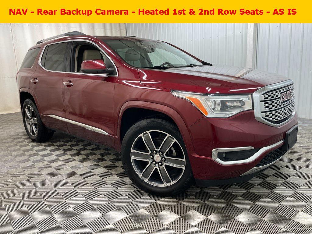 used 2017 GMC Acadia car, priced at $14,435