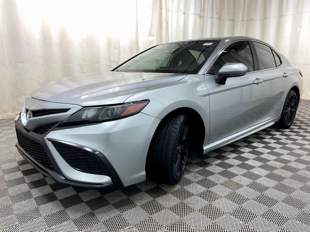 used 2021 Toyota Camry car, priced at $22,399