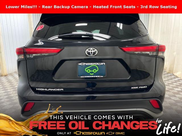 used 2021 Toyota Highlander car, priced at $35,195