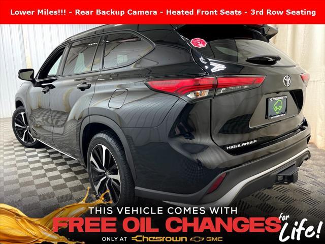 used 2021 Toyota Highlander car, priced at $35,195