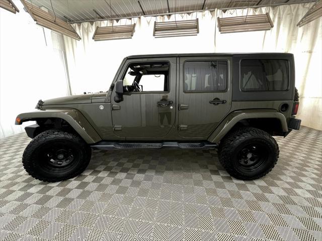 used 2015 Jeep Wrangler Unlimited car, priced at $16,495