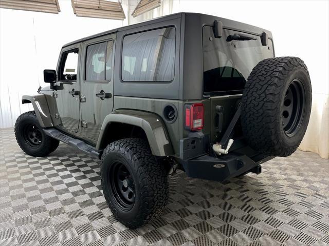 used 2015 Jeep Wrangler Unlimited car, priced at $16,495