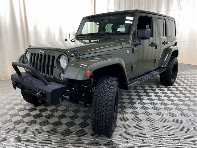 used 2015 Jeep Wrangler Unlimited car, priced at $16,495