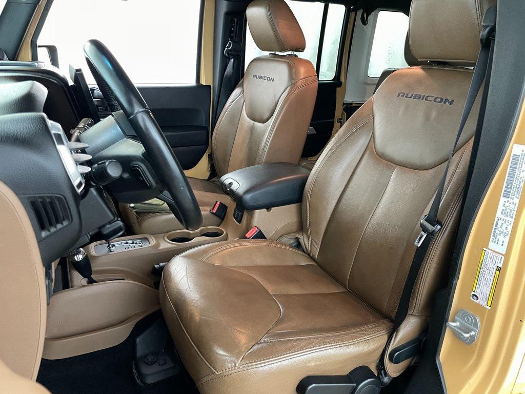 used 2014 Jeep Wrangler Unlimited car, priced at $16,839