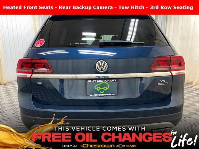 used 2018 Volkswagen Atlas car, priced at $17,495