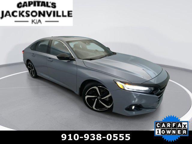 used 2022 Honda Accord car, priced at $25,491