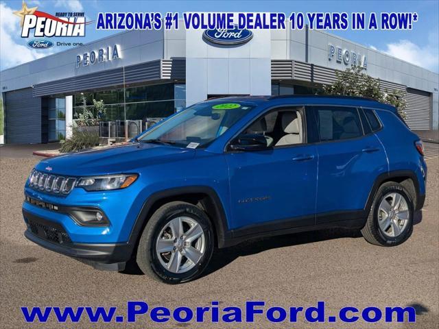 used 2022 Jeep Compass car, priced at $18,995