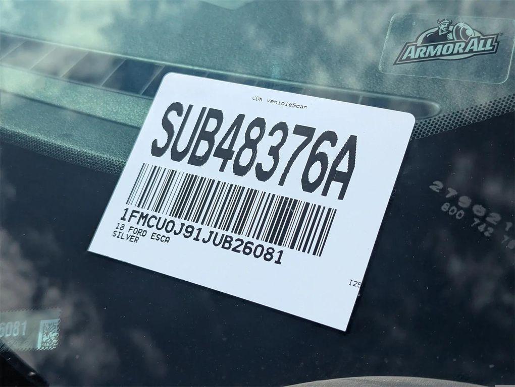 used 2018 Ford Escape car, priced at $15,981