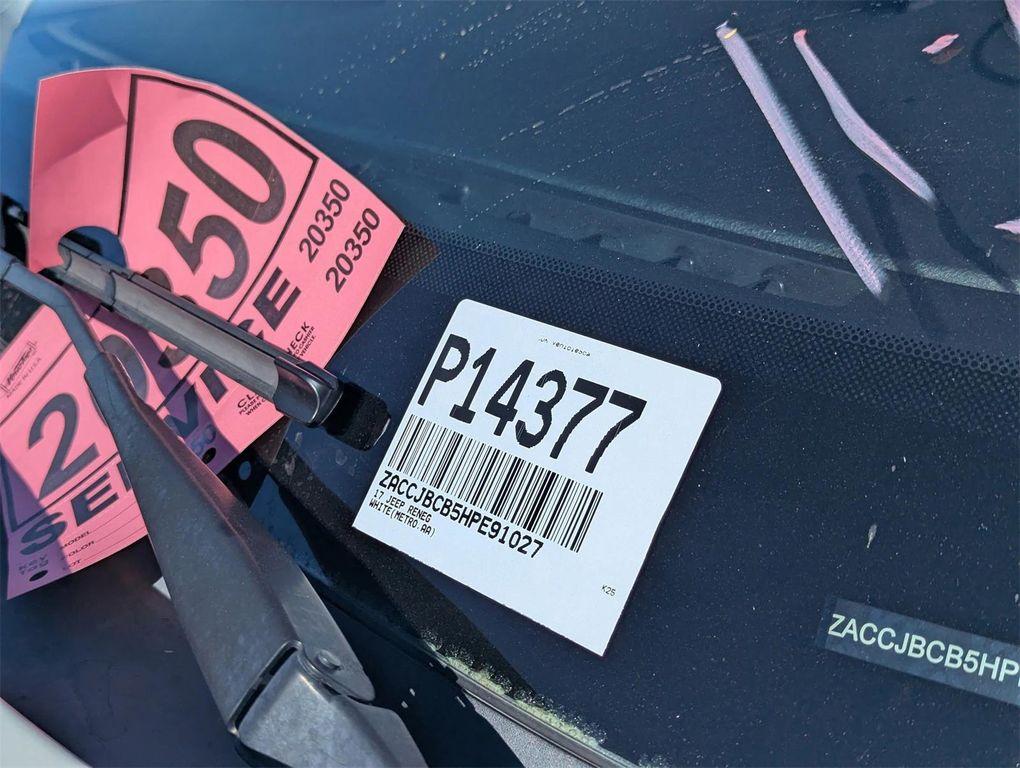 used 2017 Jeep Renegade car, priced at $15,999