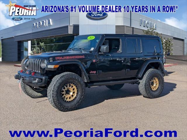 used 2021 Jeep Wrangler Unlimited car, priced at $41,995