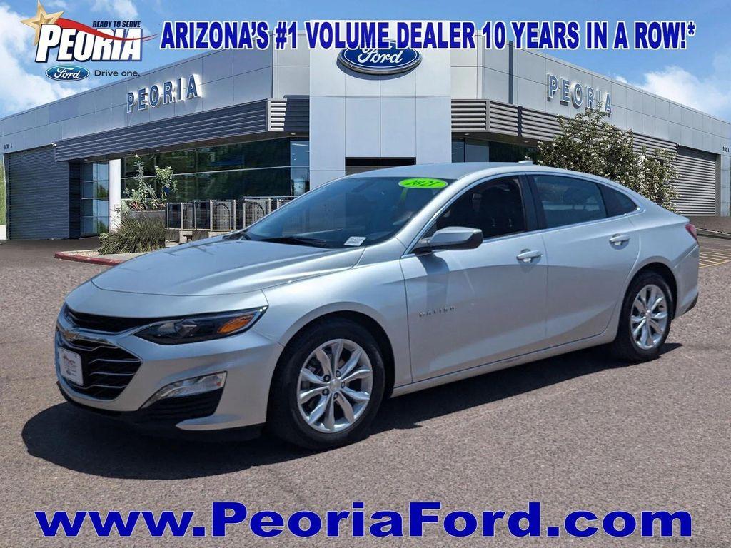used 2021 Chevrolet Malibu car, priced at $16,888
