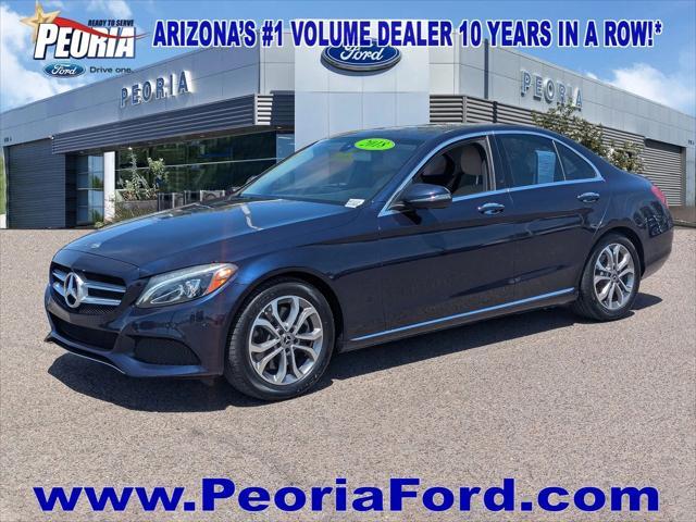 used 2018 Mercedes-Benz C-Class car, priced at $19,340