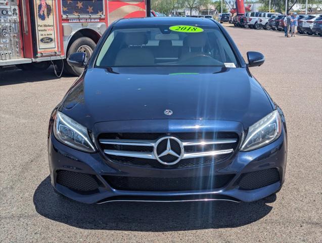 used 2018 Mercedes-Benz C-Class car, priced at $19,581