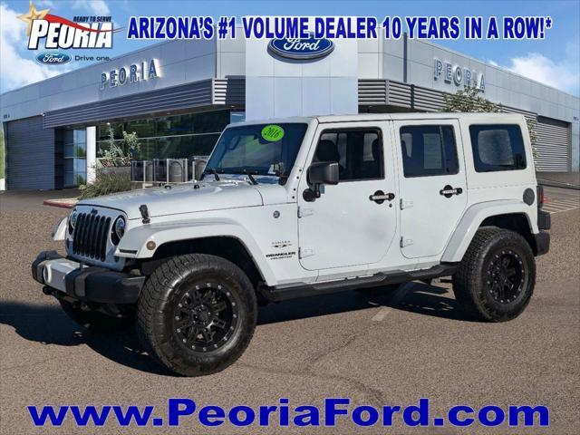 used 2016 Jeep Wrangler Unlimited car, priced at $22,888