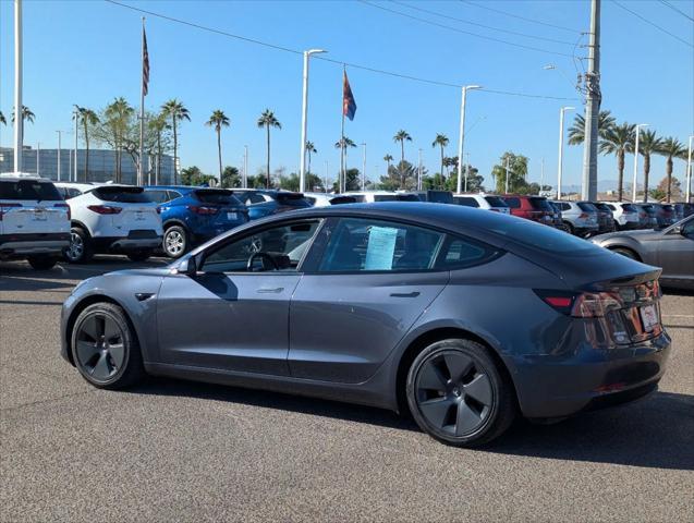 used 2021 Tesla Model 3 car, priced at $22,995