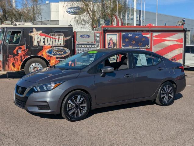 used 2021 Nissan Versa car, priced at $15,495