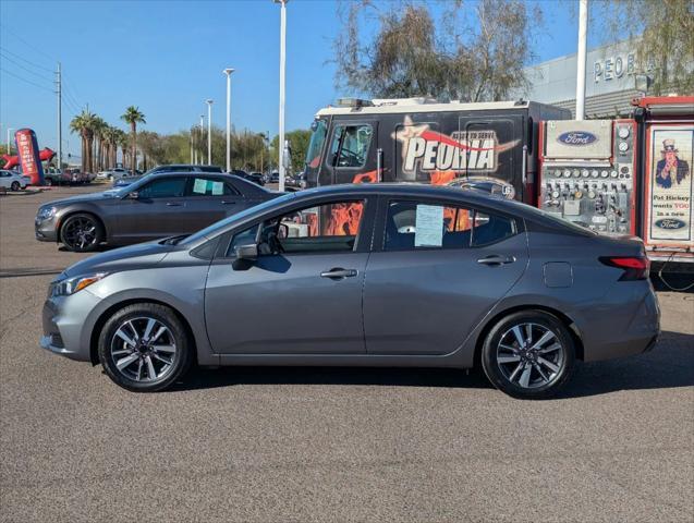 used 2021 Nissan Versa car, priced at $15,495