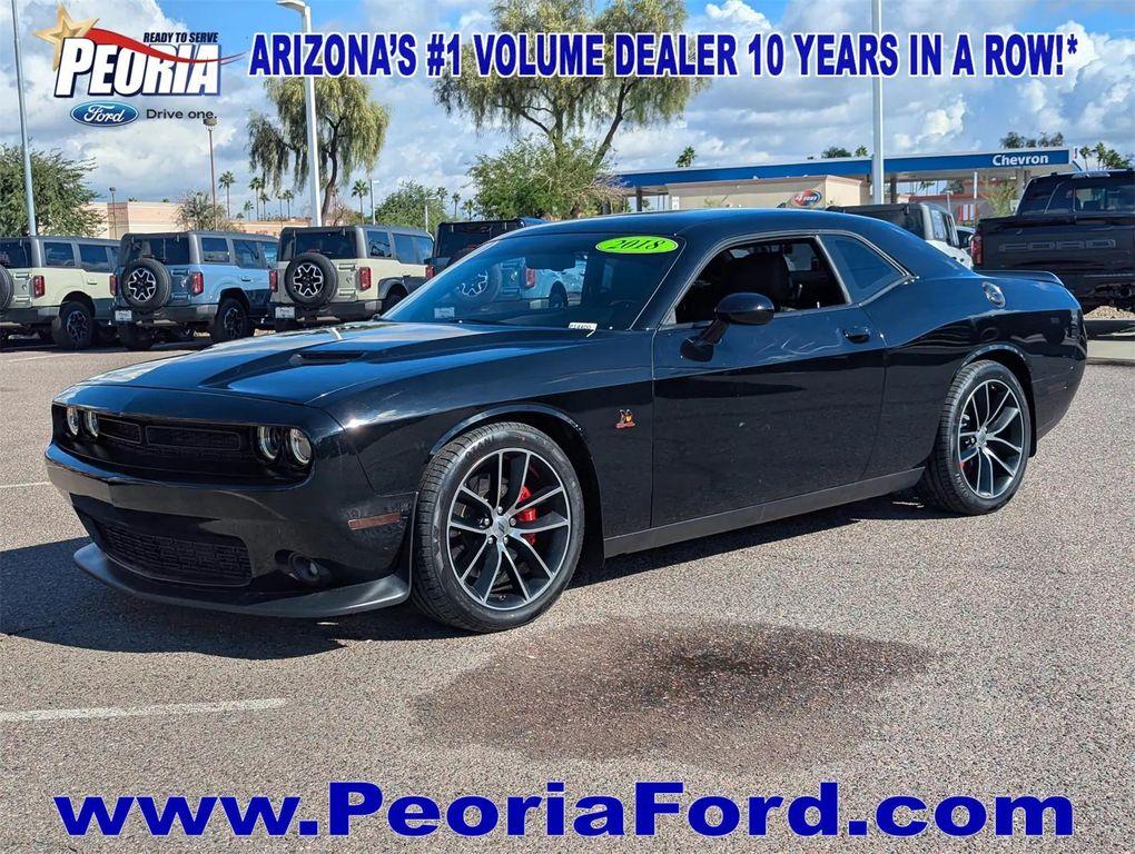 used 2018 Dodge Challenger car, priced at $34,999