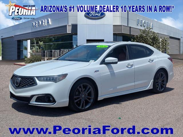 used 2019 Acura TLX car, priced at $19,881