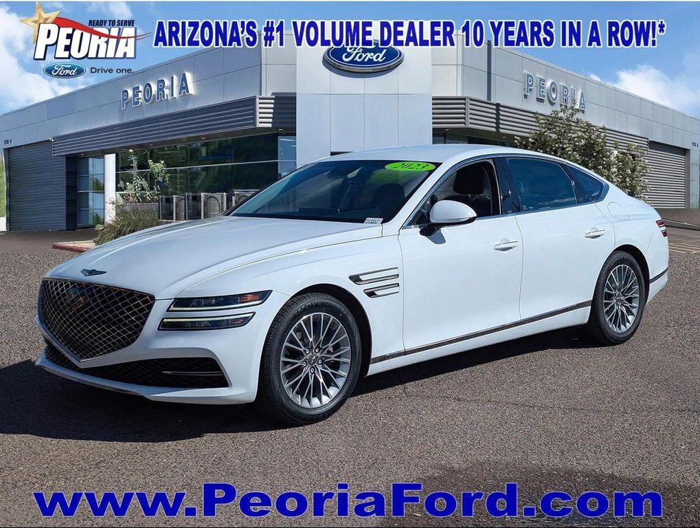 used 2023 Genesis G80 car, priced at $29,285