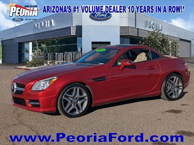 used 2015 Mercedes-Benz SLK-Class car, priced at $29,888