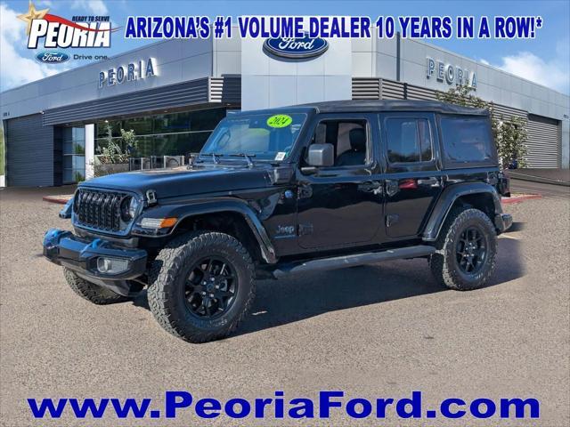 used 2024 Jeep Wrangler 4xe car, priced at $44,777