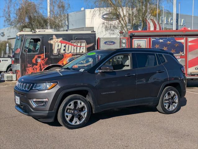 used 2021 Jeep Compass car, priced at $18,495