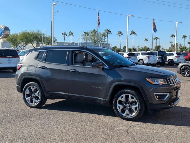 used 2021 Jeep Compass car, priced at $18,495