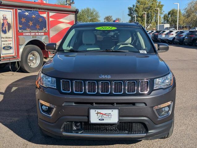 used 2021 Jeep Compass car, priced at $18,495