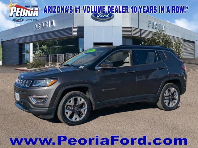 used 2021 Jeep Compass car, priced at $18,495