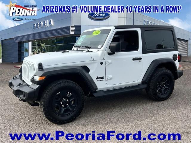 used 2022 Jeep Wrangler car, priced at $29,995