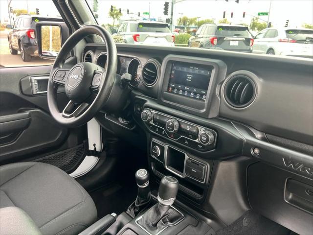 used 2022 Jeep Wrangler car, priced at $29,995