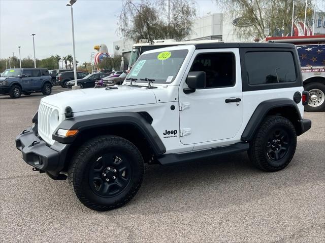 used 2022 Jeep Wrangler car, priced at $29,995