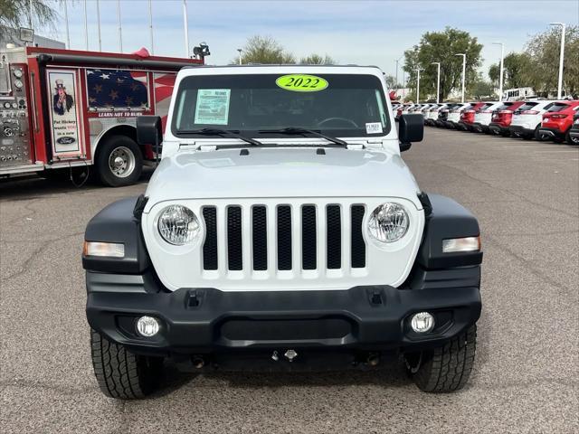 used 2022 Jeep Wrangler car, priced at $29,995