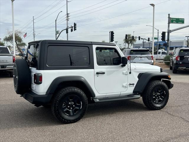 used 2022 Jeep Wrangler car, priced at $29,995