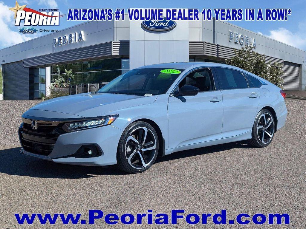 used 2022 Honda Accord car, priced at $24,118