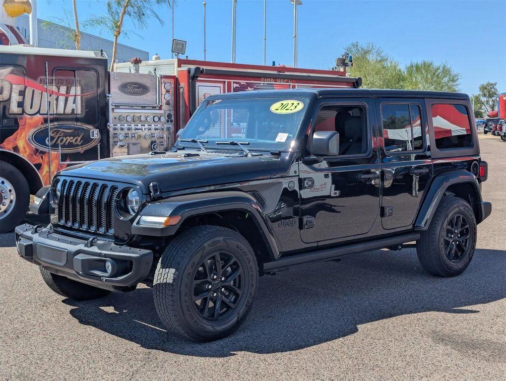 used 2023 Jeep Wrangler car, priced at $29,886